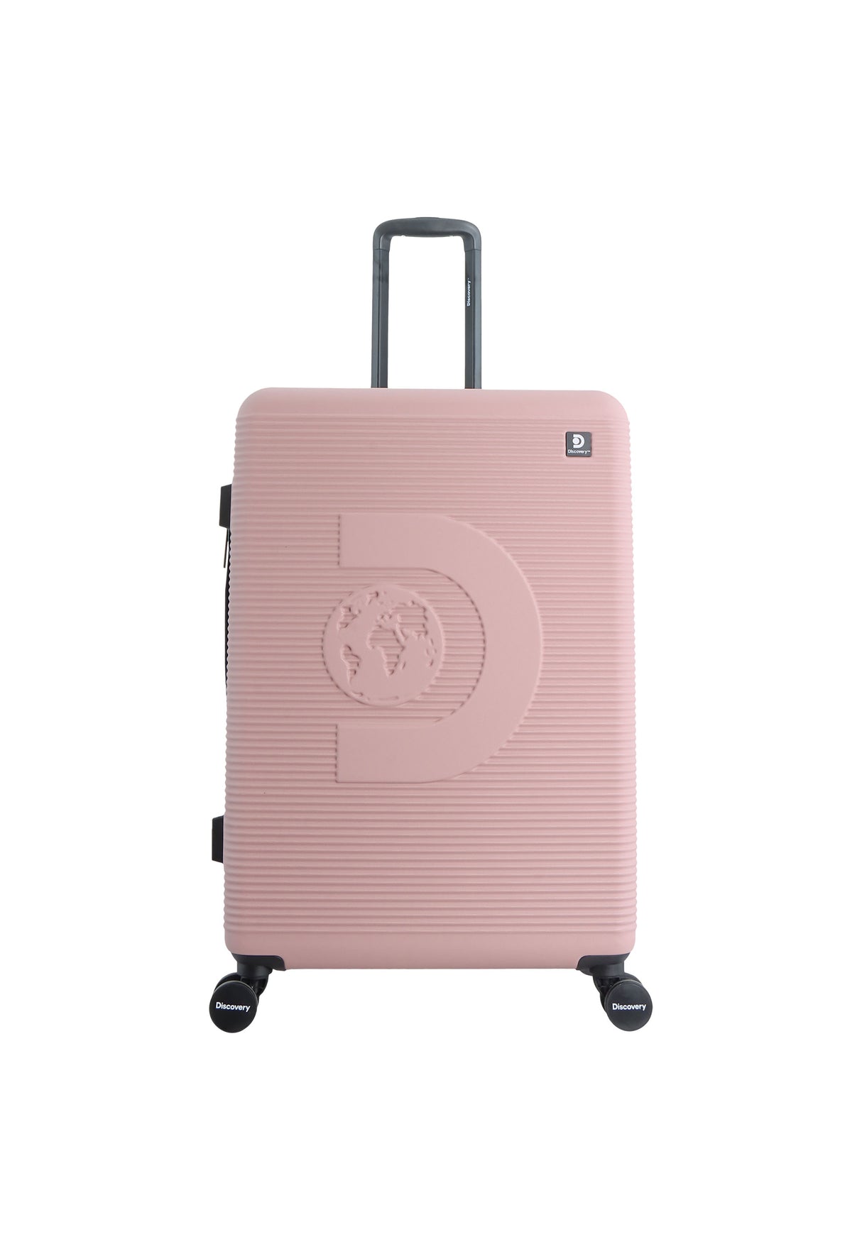 Discovery Eclipse Harde Koffer - Groot - 111+9 Liter - Grijs
