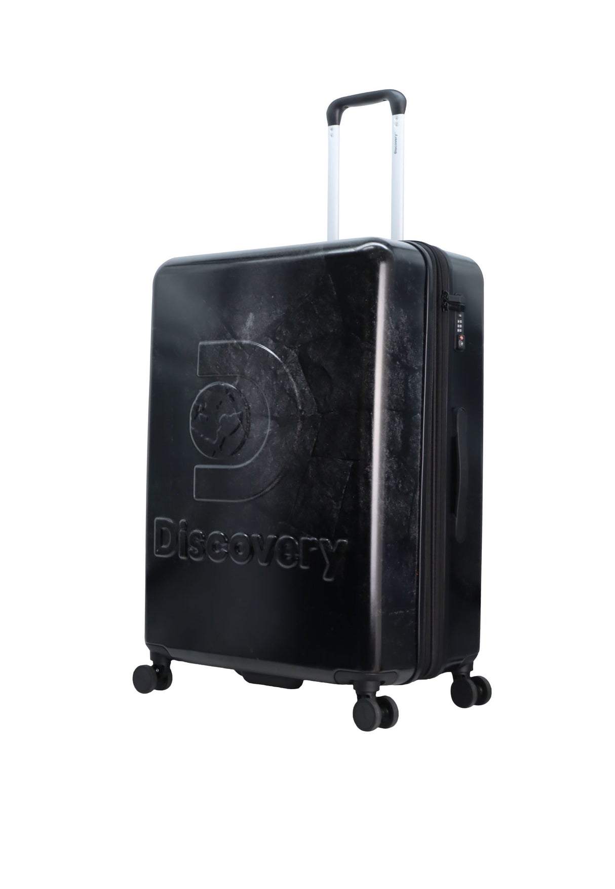 Discovery Stone Printed Hard Suitcase