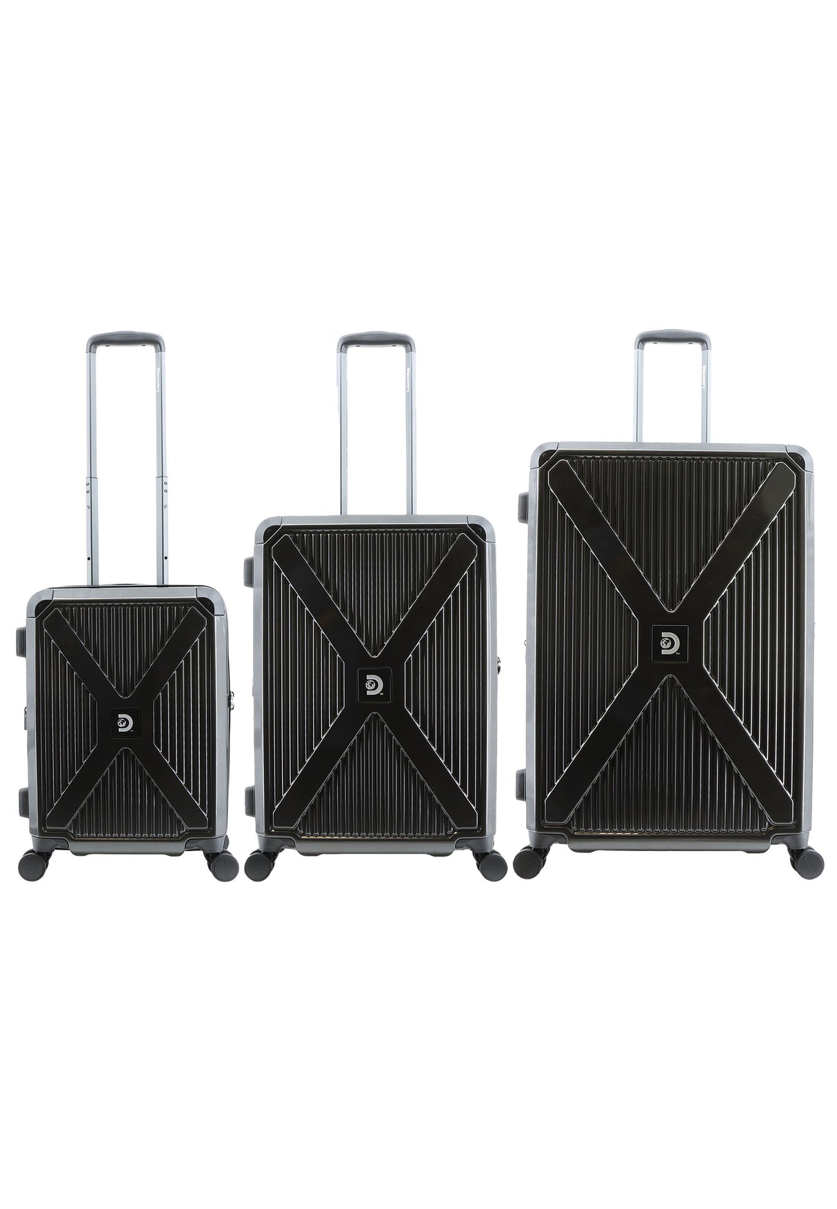 Discovery Crossroad Hard Suitcase Set - S/M/L