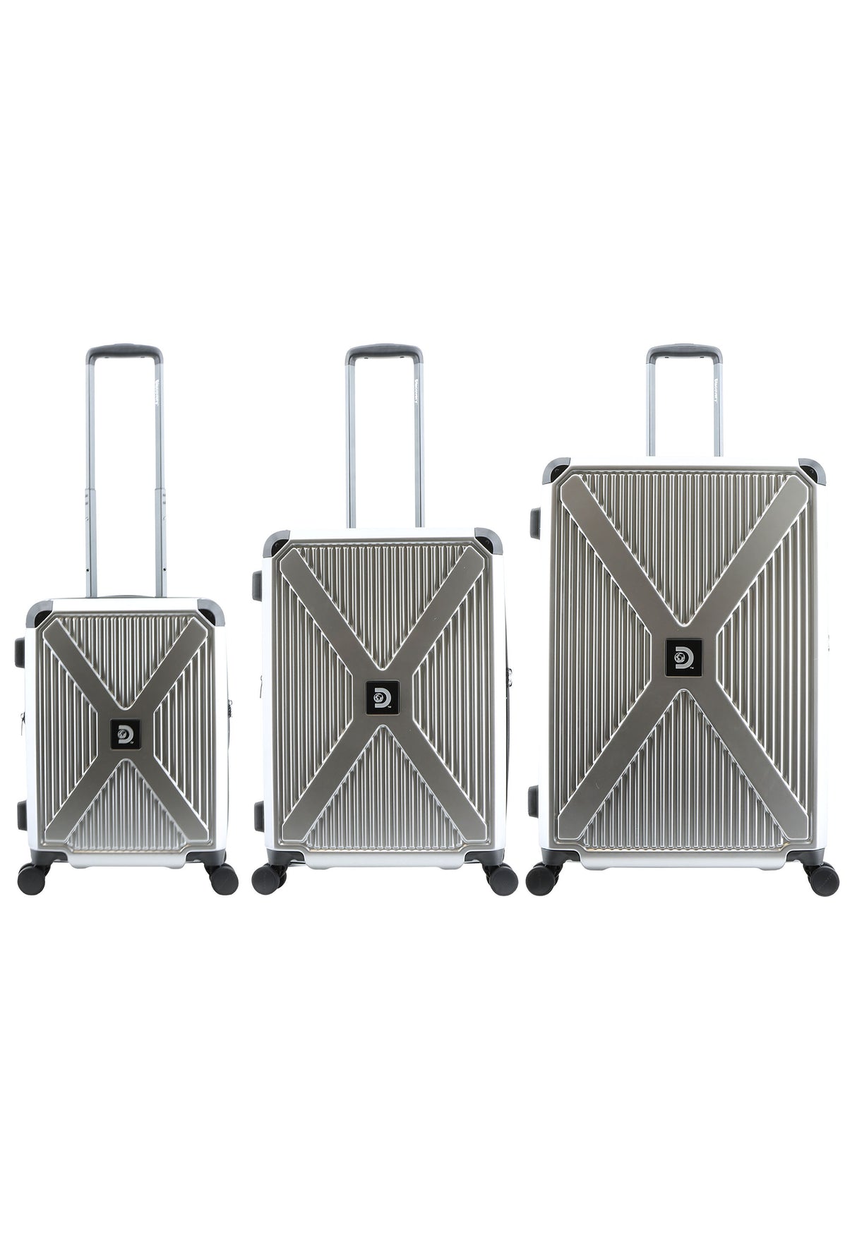 Discovery Crossroad Hard Suitcase Set - S/M/L