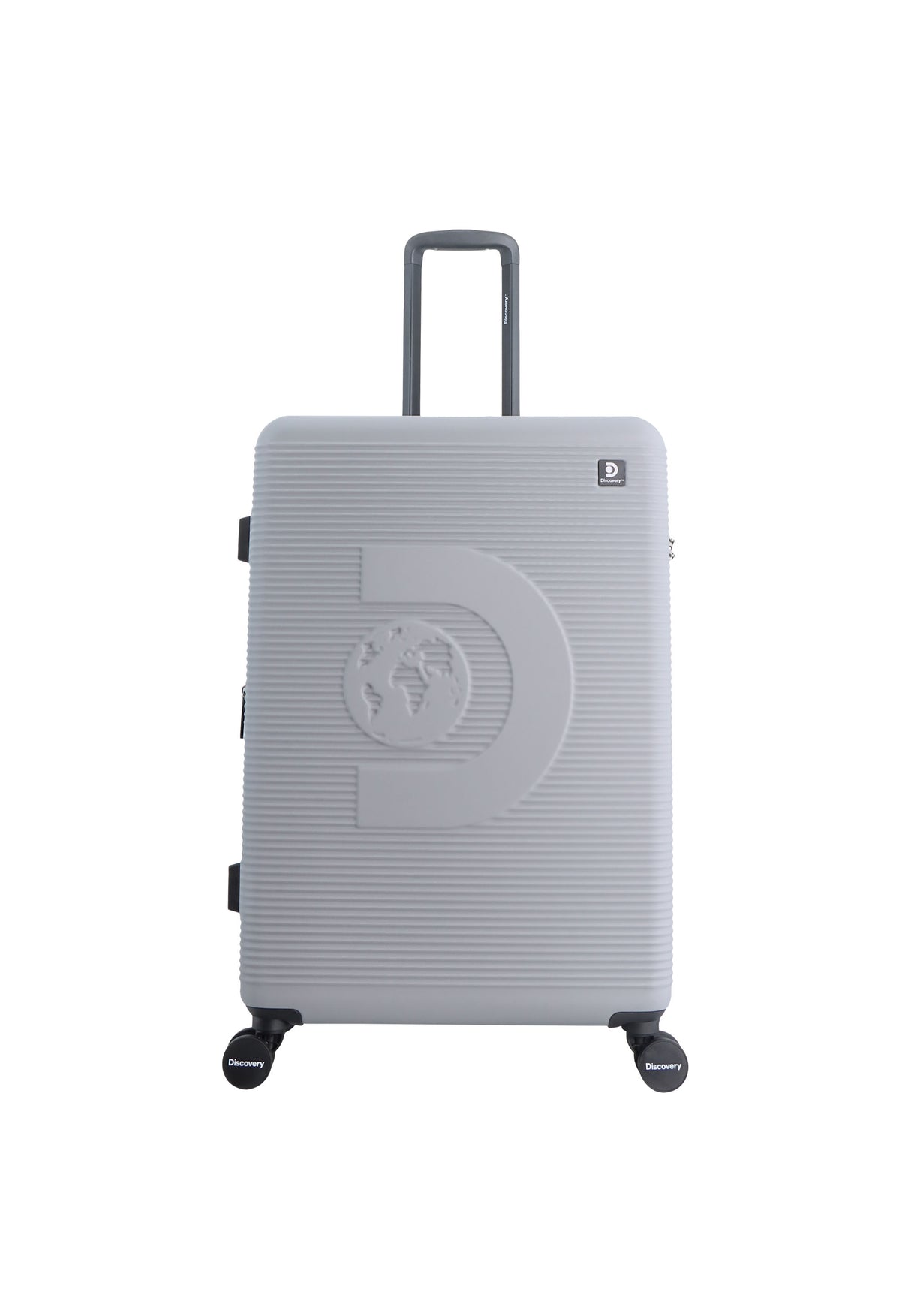 Discovery Eclipse Harde Koffer - Groot - 111+9 Liter - Grijs