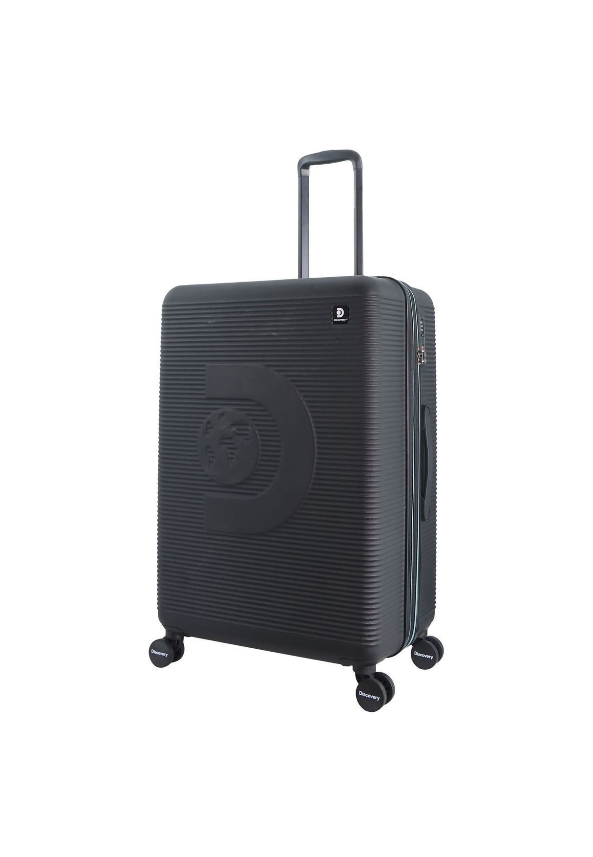 Discovery Eclipse Harde Koffer - Groot - 111+9 Liter - Grijs