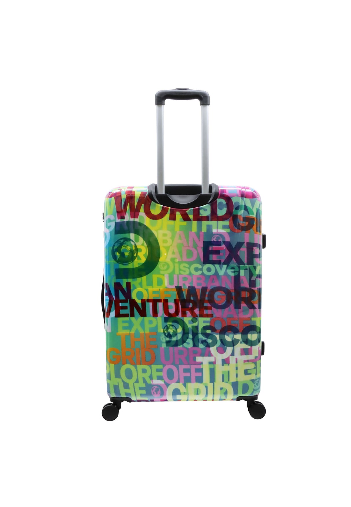 Discovery Explore The World Printed Hard Suitcase