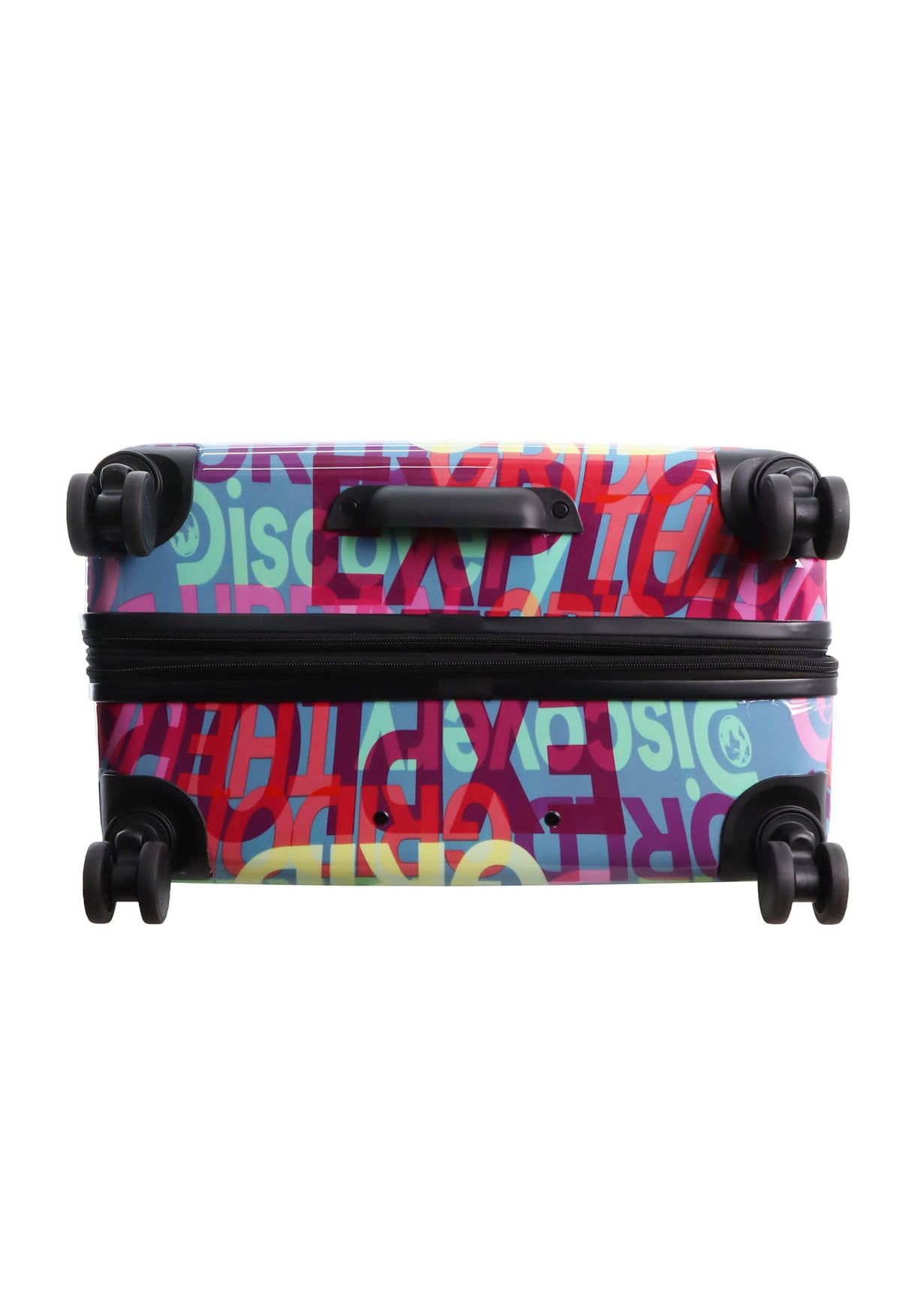 Discovery Explore The World Printed Hard Suitcase