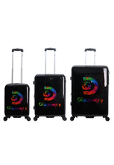 Discovery Stencil Printed Hard Suitcase