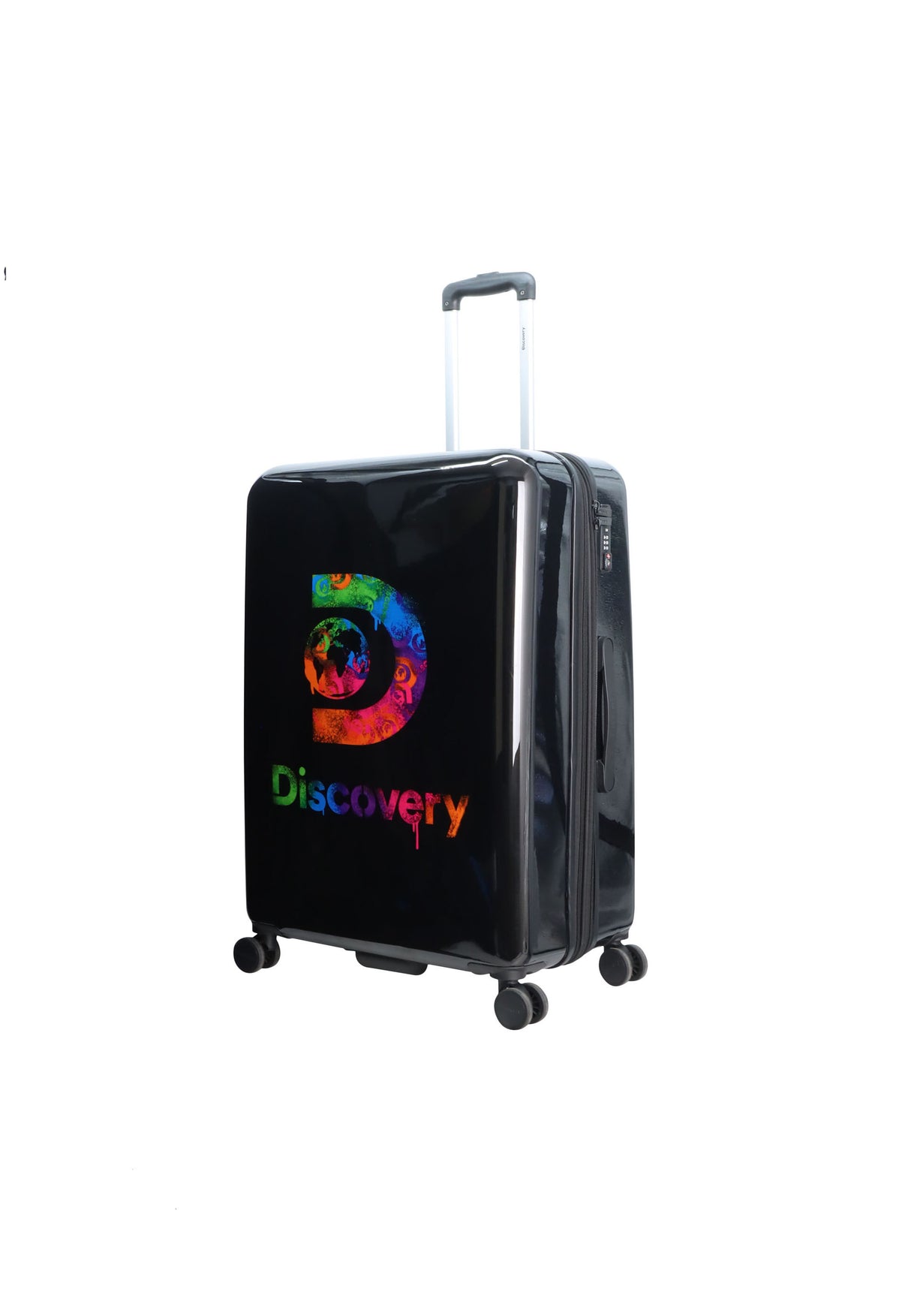 Discovery Stencil Printed Hard Suitcase