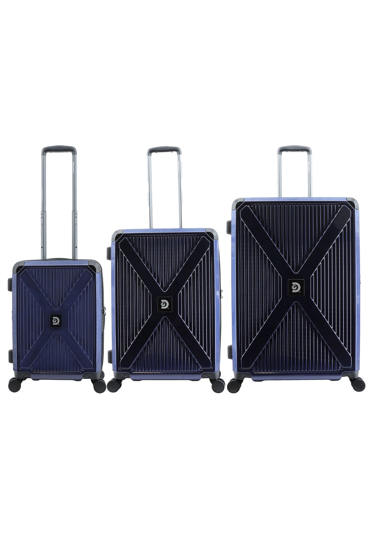 Discovery Crossroad Hard Suitcase Set - S/M/L